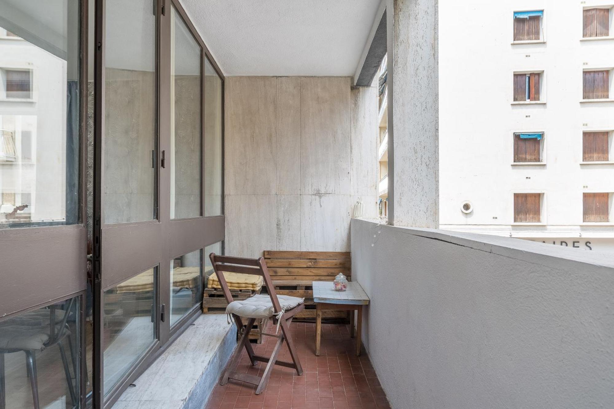 *Las Flores* Joli Studio Avec Balcon Marseilles Exterior foto